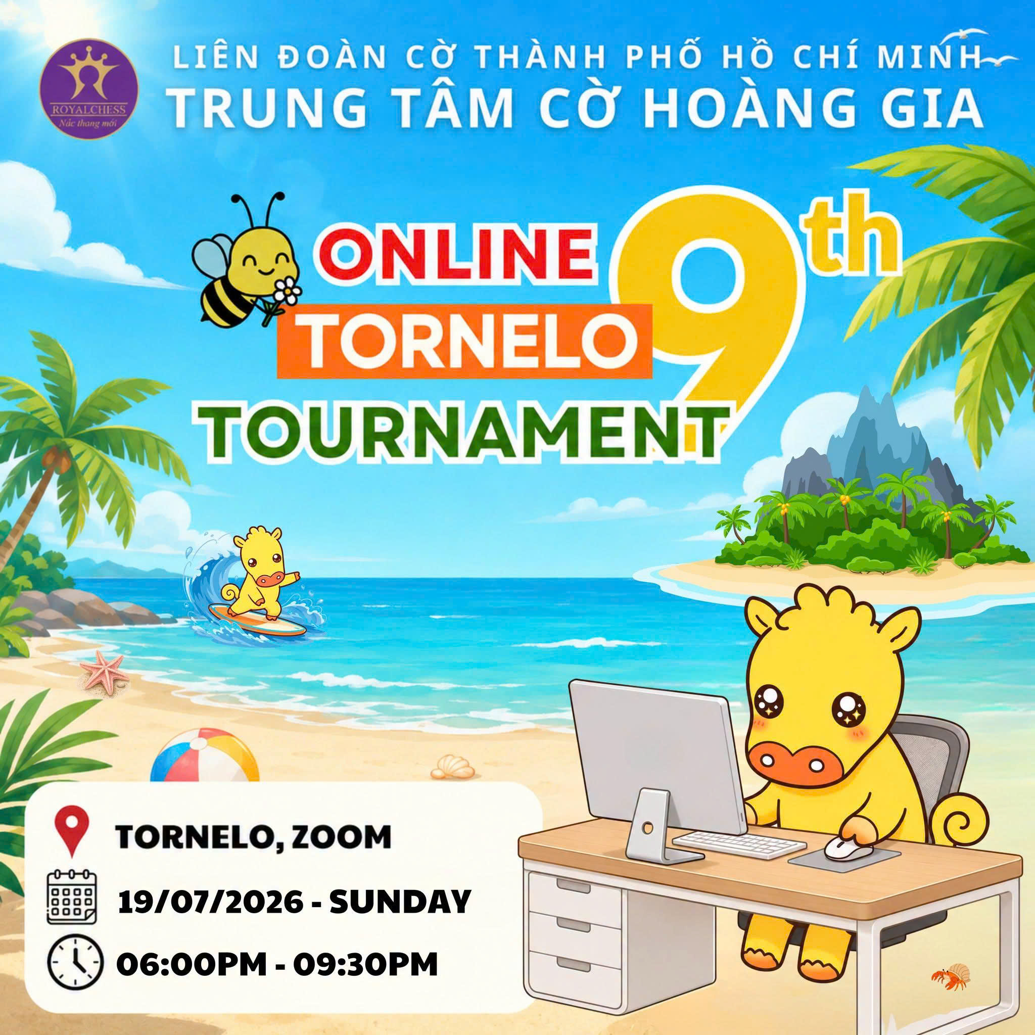 GIẢI CỜ VUA TRỰC TUYẾN HỆ THỐNG ROYALCHESS LẦN 9